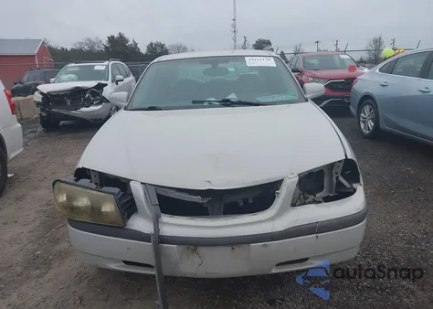 2004 Chevrolet Impala из США, поврежденный, VIN 2G1WF52E549350002